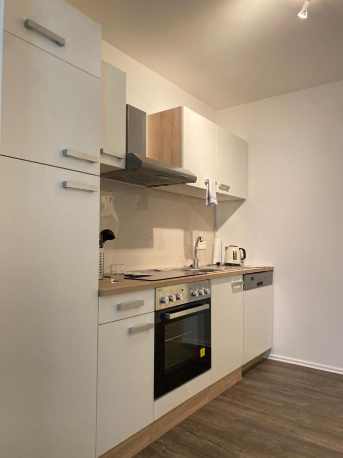 Im Zentrum, Modernes City Apartment ヴュルツブルク エクステリア 写真